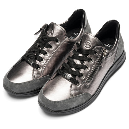 Ara 12-54801 88 Osaka 2.0 H Fit Silver Grey Mix Sneakers
