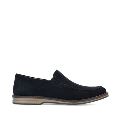 Rieker 12551-14 Navy Blue Slip On Loafers