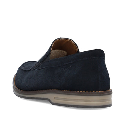 Rieker 12551-14 Navy Blue Slip On Loafers