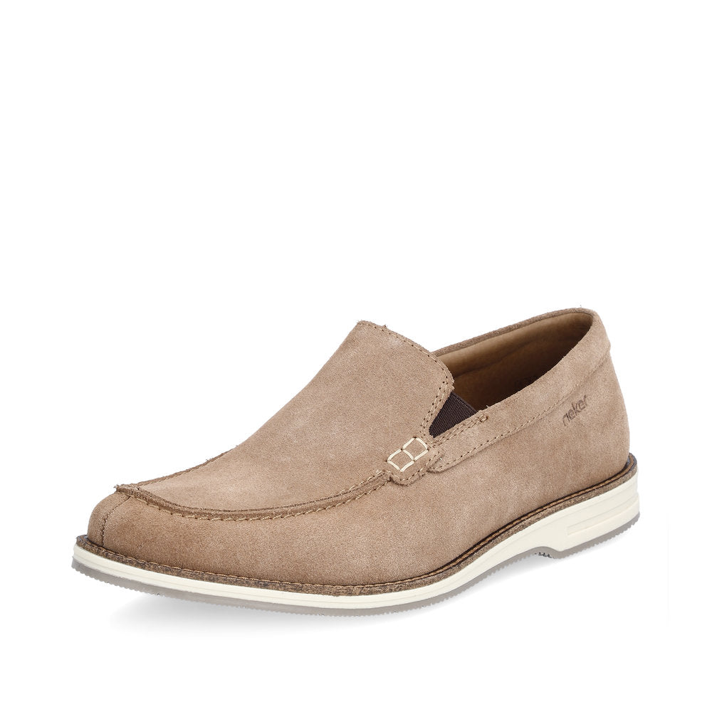 Rieker 12551-64 Sand Slip On Loafers