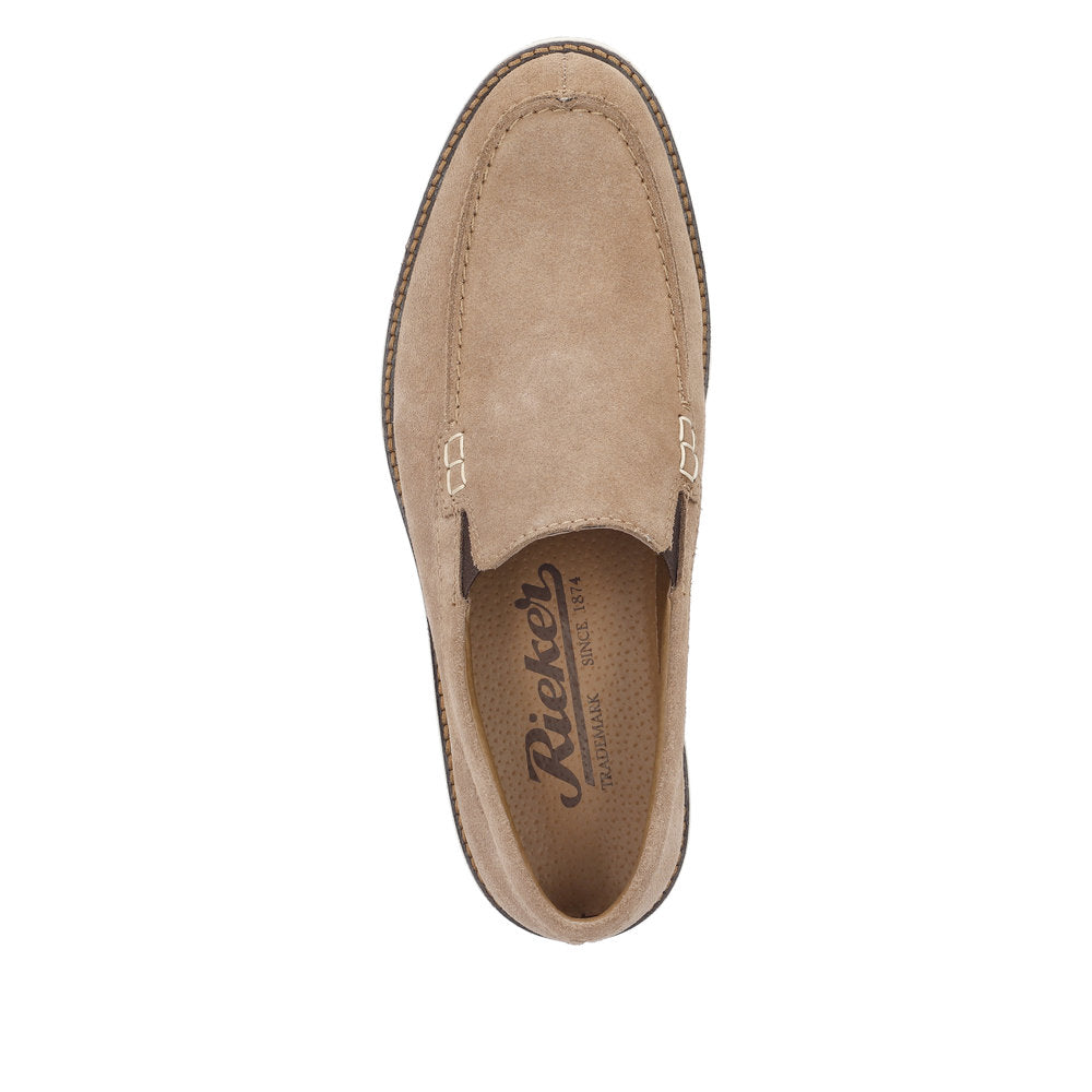 Rieker 12551-64 Sand Slip On Loafers