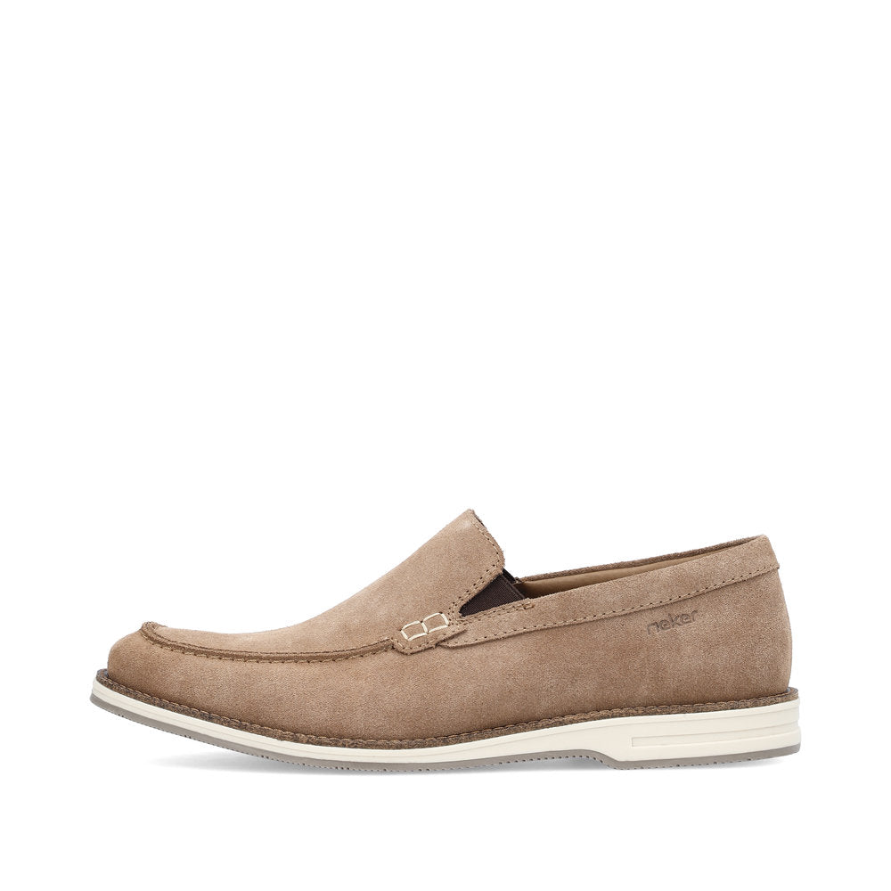 Rieker 12551-64 Sand Slip On Loafers