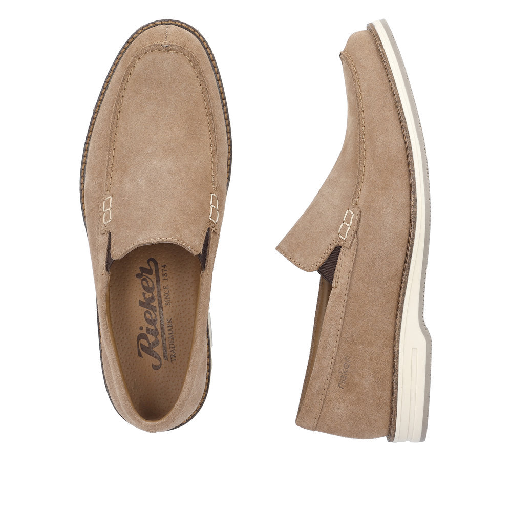 Rieker 12551-64 Sand Slip On Loafers