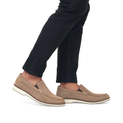 Rieker 12551-64 Sand Slip On Loafers