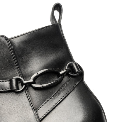 Ara 12-57002 01 H Fit Black Wedge Ankle Boots