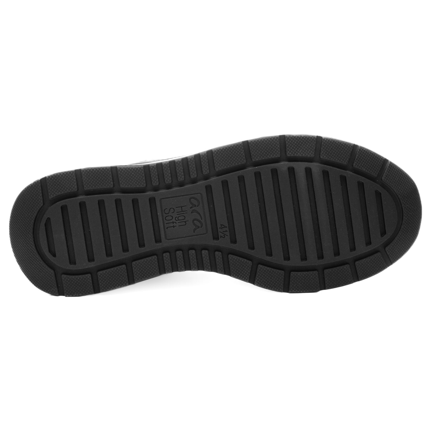 Ara 12-57702 01 Garda H Fit Black Sneakers with Zip