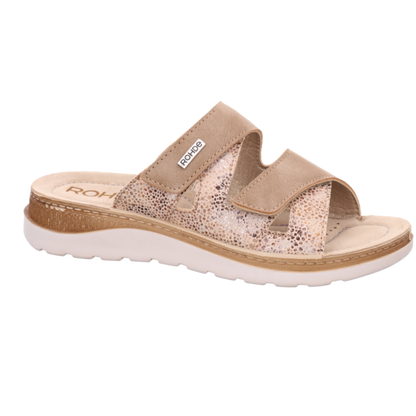 Rohde 1302 18 G Fit Baviera Ginger Tan Sandals