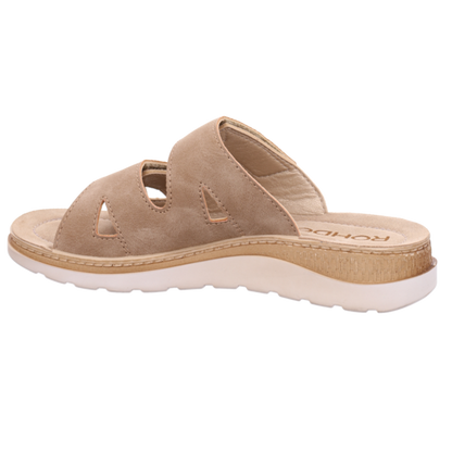 Rohde 1302 18 G Fit Baviera Ginger Tan Sandals