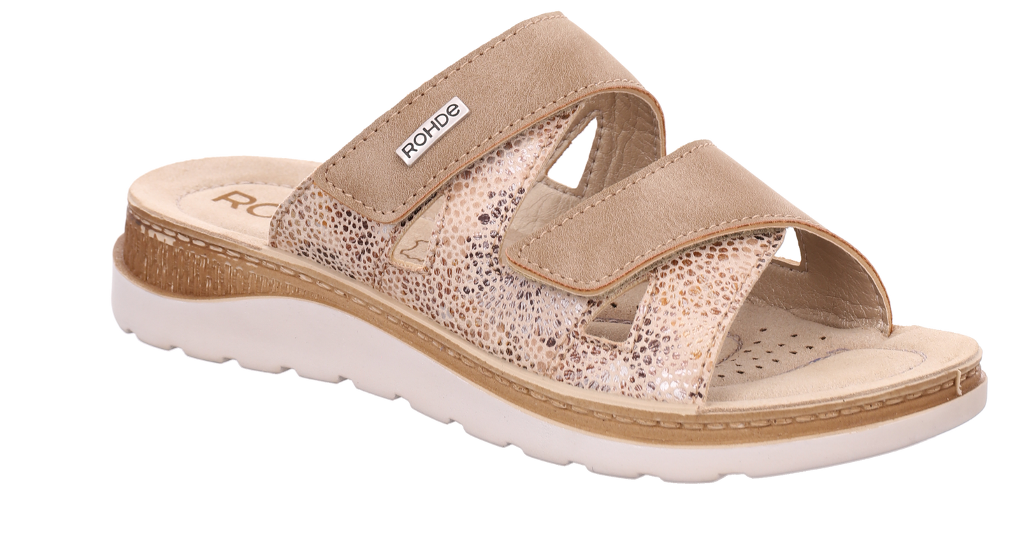 Rohde 1302 18 G Fit Baviera Ginger Tan Sandals