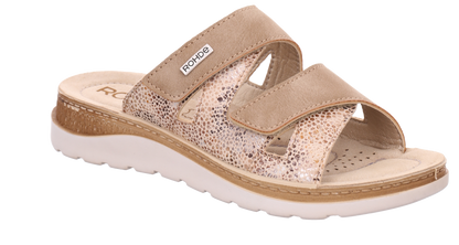 Rohde 1302 18 G Fit Baviera Ginger Tan Sandals