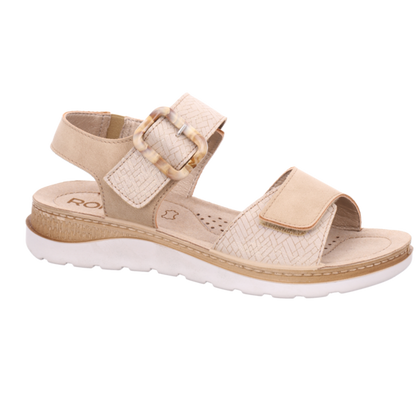 Rohde 1311 14 Baviera Natural Beige Sandals
