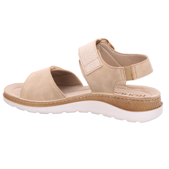 Rohde 1311 14 Baviera Natural Beige Sandals