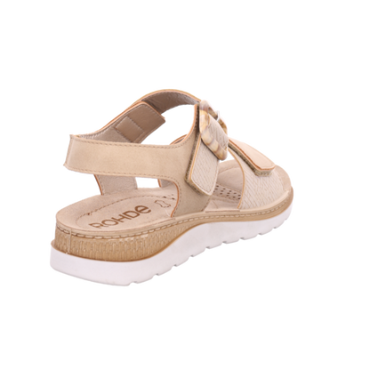 Rohde 1311 14 Baviera Natural Beige Sandals