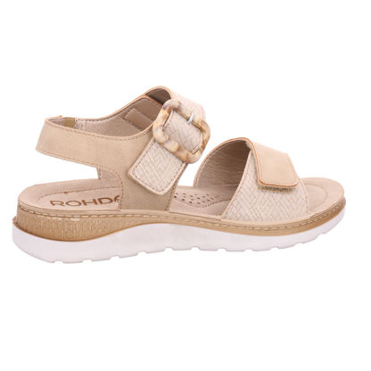 Rohde 1311 14 Baviera Natural Beige Sandals