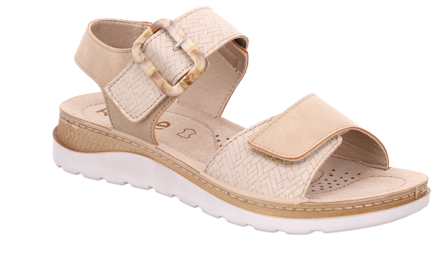 Rohde 1311 14 Baviera Natural Beige Sandals