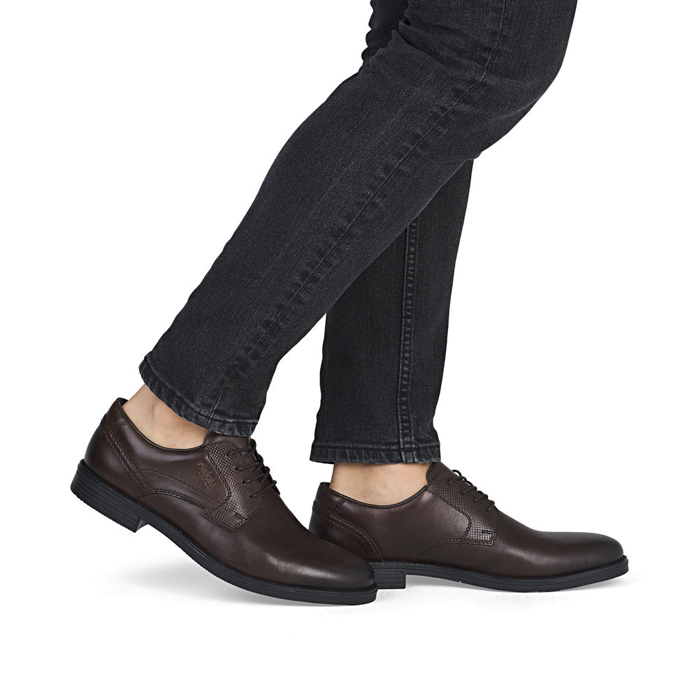 Rieker 13523-25 Dark Brown Laced Shoes