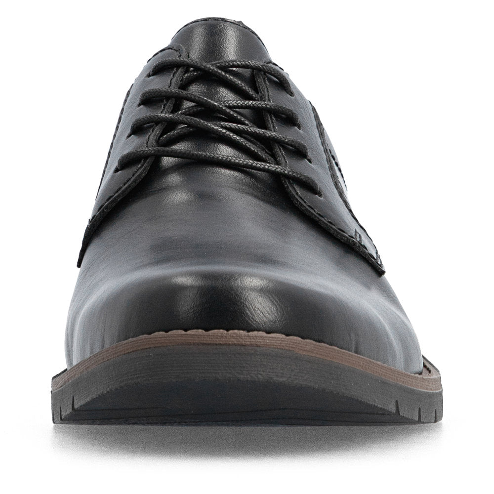 Rieker 13900-00 Black Lace Shoes