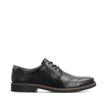 Rieker 13900-00 Black Lace Shoes