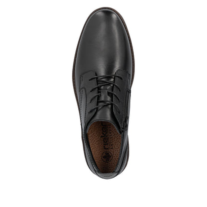 Rieker 13902-00 Black Lace Boots