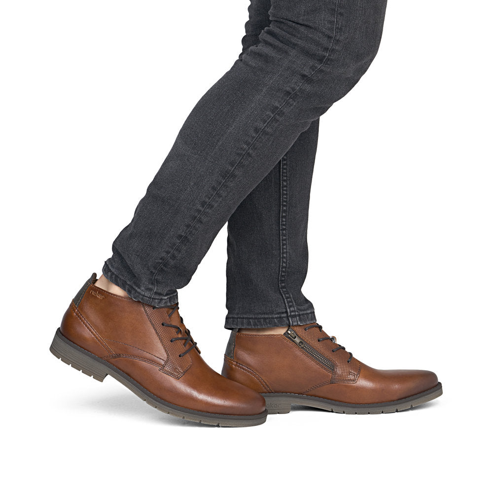 Rieker 13902-24 Brown Lace Boot
