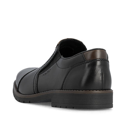 Rieker 13950-00 Black Slip On Shoes