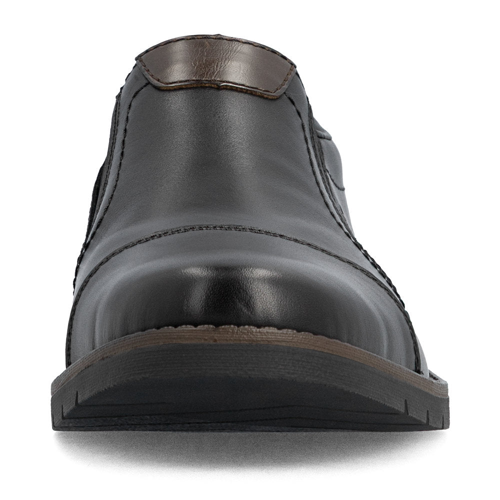 Rieker 13950-00 Black Slip On Shoes