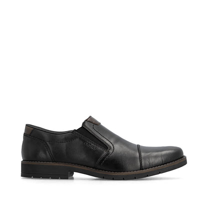 Rieker 13950-00 Black Slip On Shoes