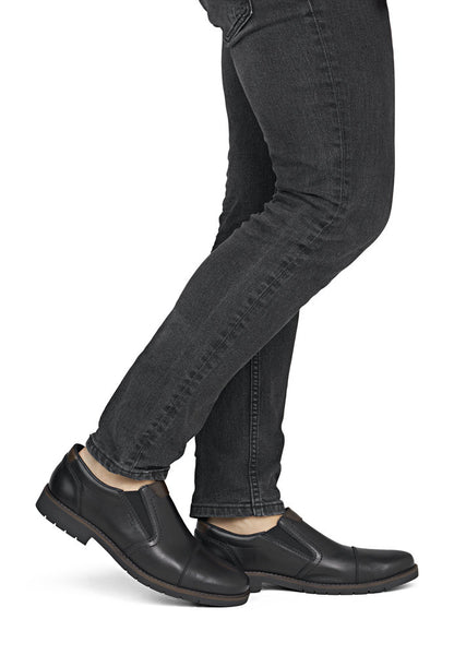 Rieker 13950-00 Black Slip On Shoes