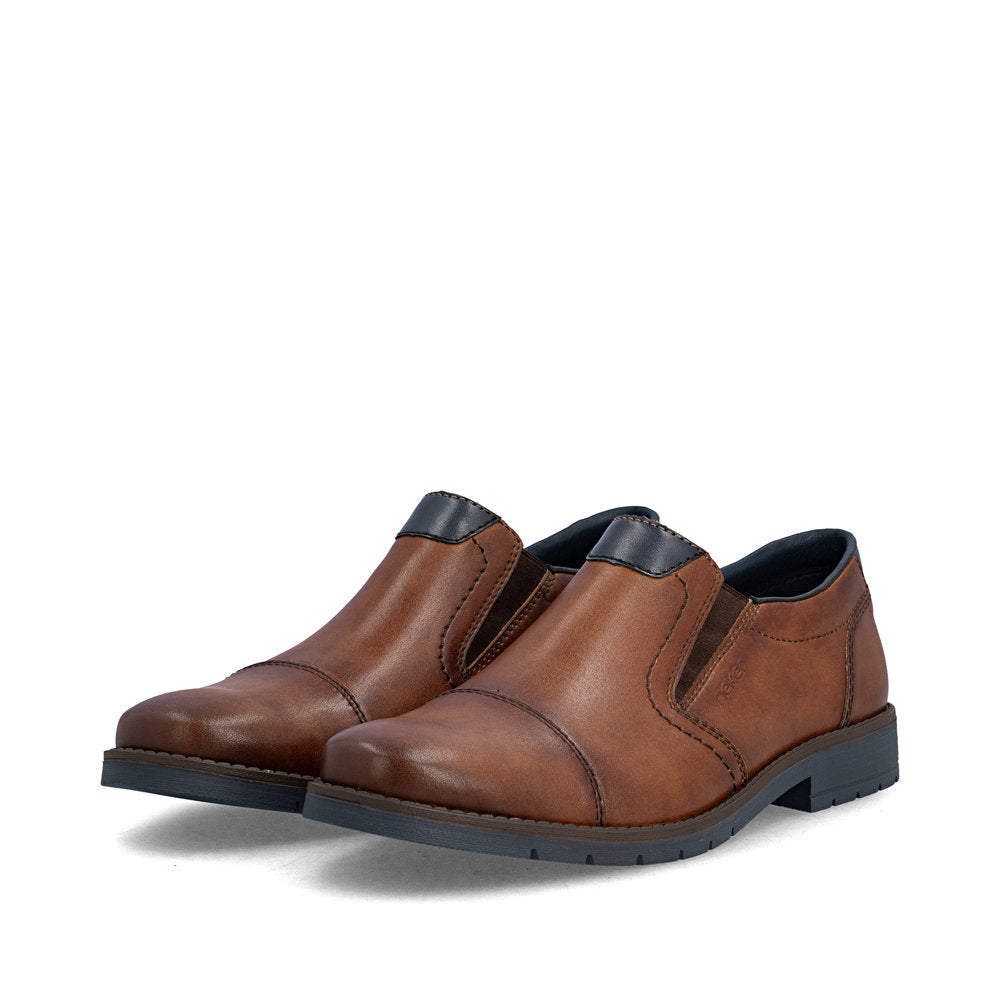 Rieker 13950-24 Tan Slip On Shoes