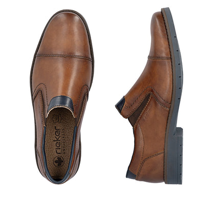 Rieker 13950-24 Tan Slip On Shoes