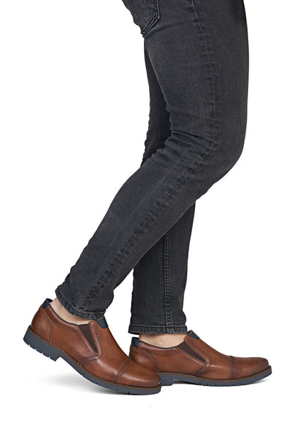 Rieker 13950-24 Tan Slip On Shoes