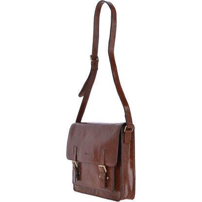 Ashwood Leather Josh VT Chestnut Messenger Bag