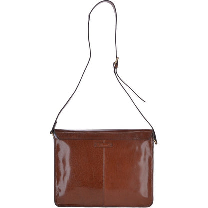 Ashwood Leather Josh VT Chestnut Messenger Bag