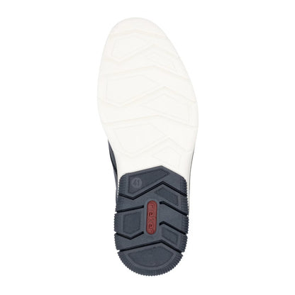 Rieker 14450-15 Navy Slip On Shoes with Tan Back