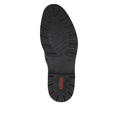 Rieker 14642-00 Black Lace Formal Shoes