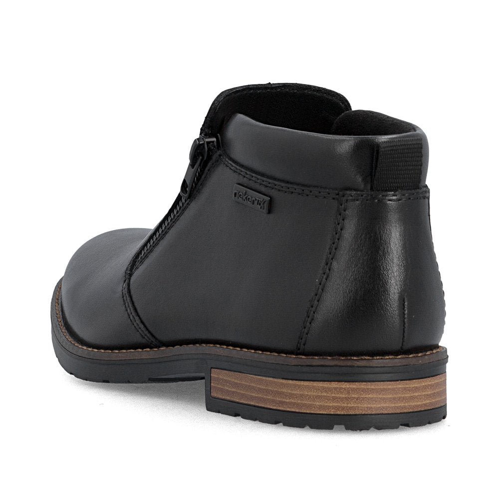 Rieker TEX 14656-00 Black Ankle Boots