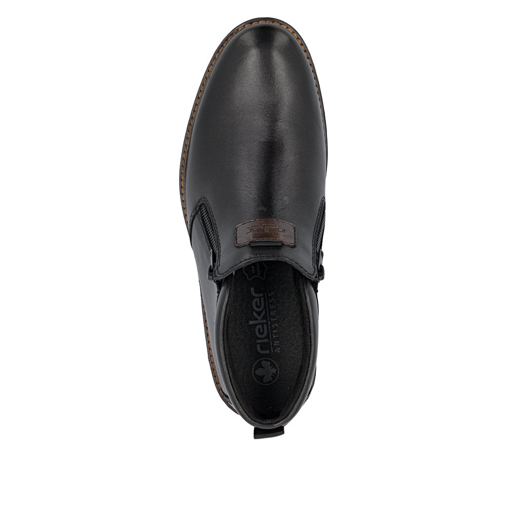 Rieker TEX 14656-00 Black Ankle Boots