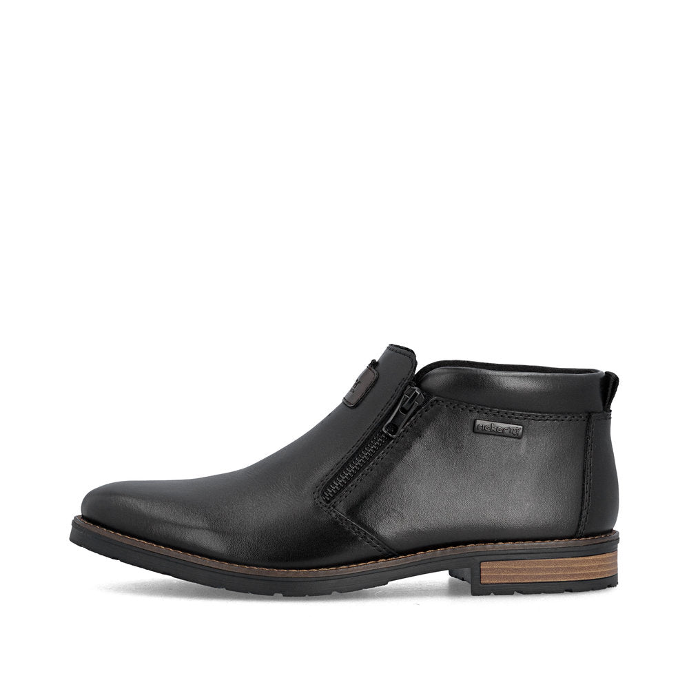 Rieker TEX 14656-00 Black Ankle Boots