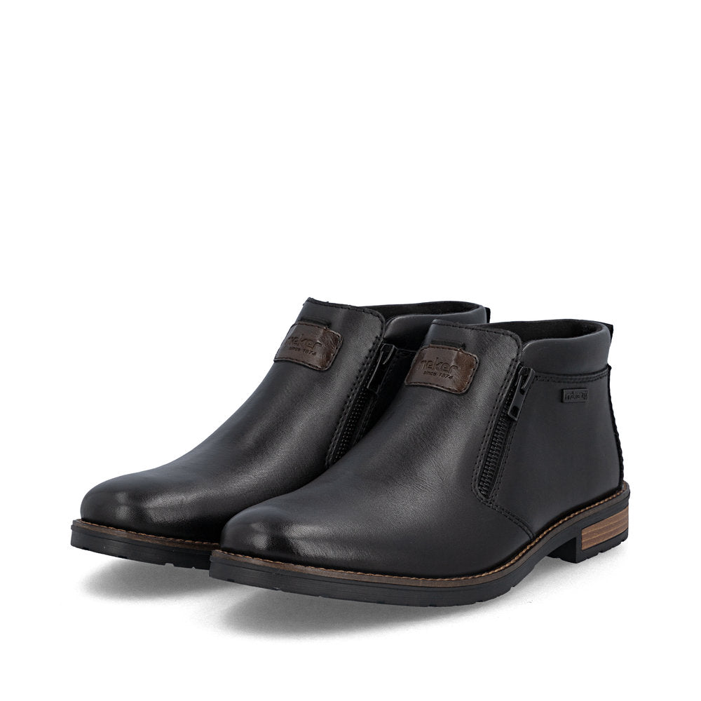 Rieker TEX 14656-00 Black Ankle Boots