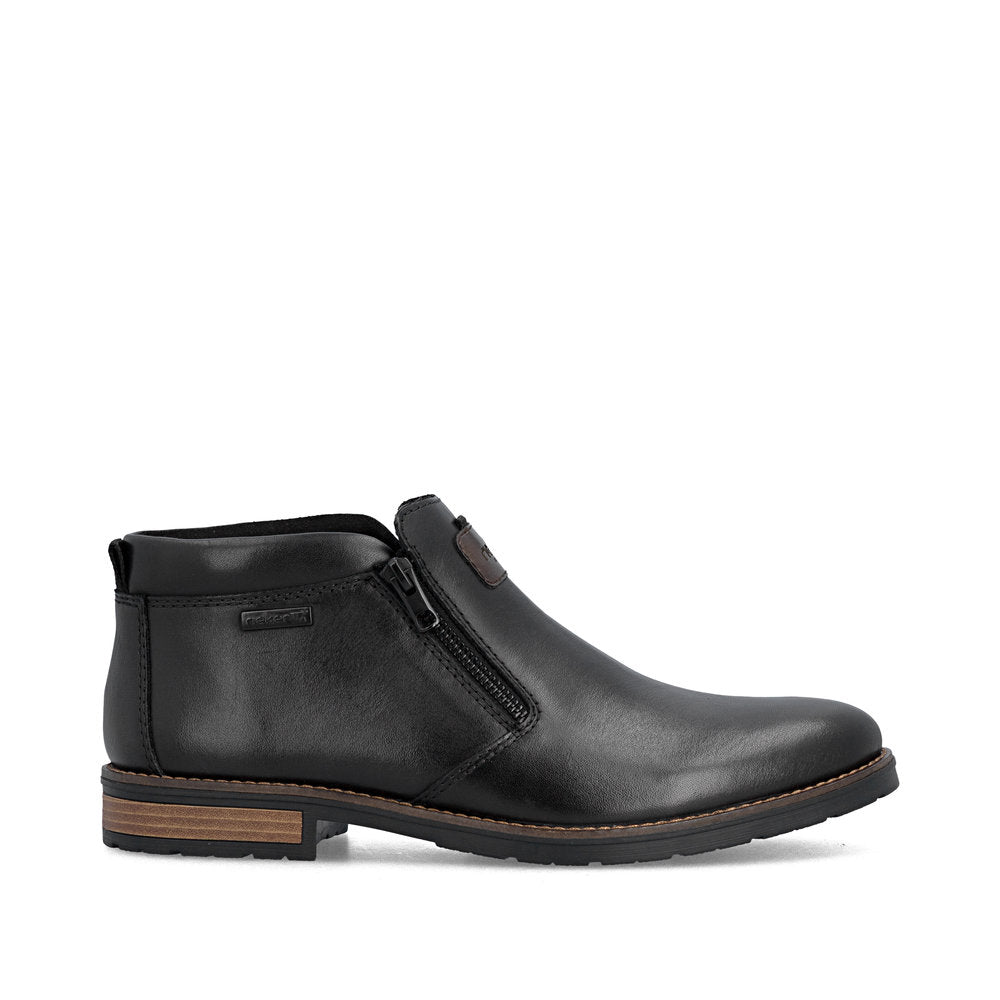 Rieker TEX 14656-00 Black Ankle Boots