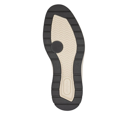 Rieker 14706-24 Brown Lace & Zip Shoes