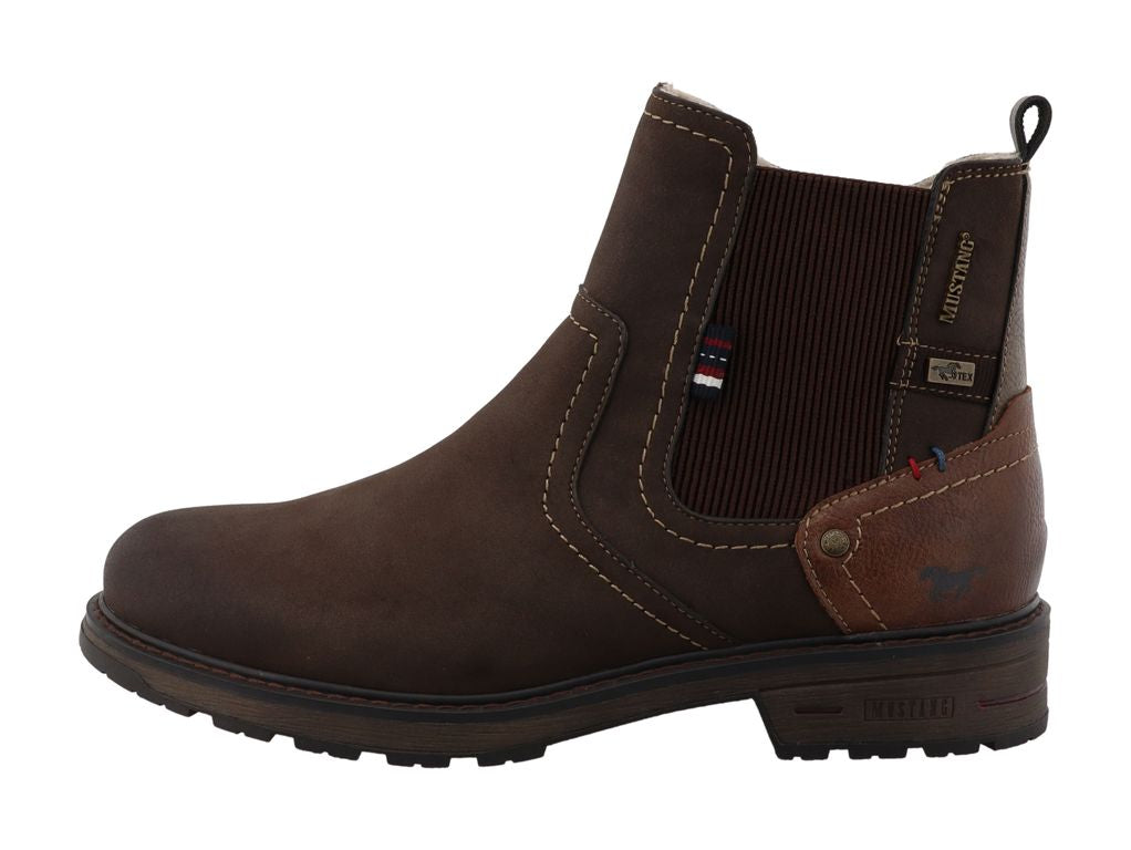 Mustang 15M0021005 Mokka Brown Nubuck Jolper Boots