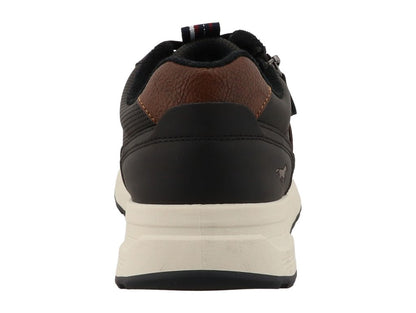 Mustang 15M0171001 Black Lace & Zip Shoes