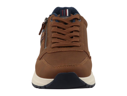 Mustang 15M0171001 Nuts Brown Lace & Zip Shoes