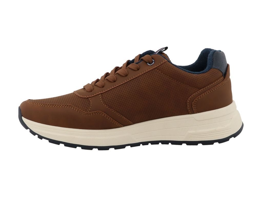 Mustang 15M0171001 Nuts Brown Lace & Zip Shoes