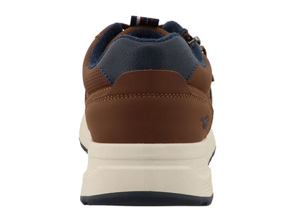 Mustang 15M0171001 Nuts Brown Lace & Zip Shoes
