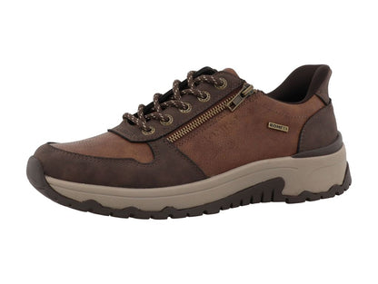 Romika 15R0021003 Rust Brown Lace & Zip Shoes