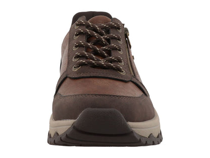 Romika 15R0021003 Rust Brown Lace & Zip Shoes