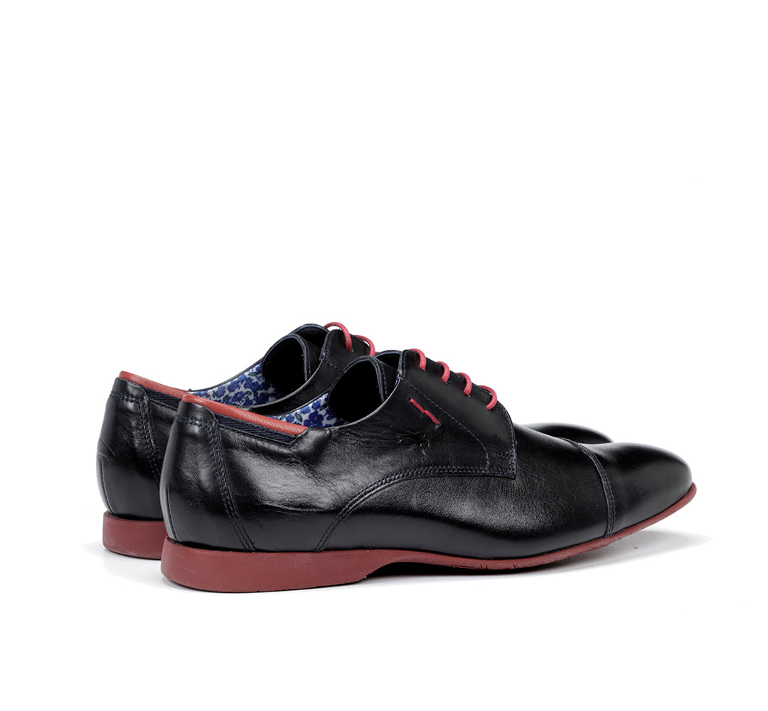 Fluchos 9352 Habana Marino Terracota Lace Shoes