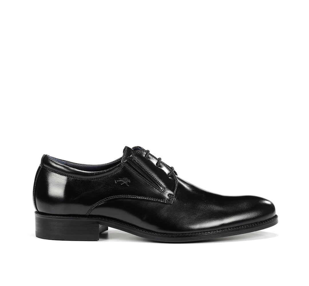 Fluchos F2160 Sierra Black Lace Shoes